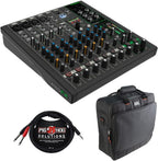 Mackie ProFX6v3+ 6-Channel Analog Mixer USB Bluetooth Bundle