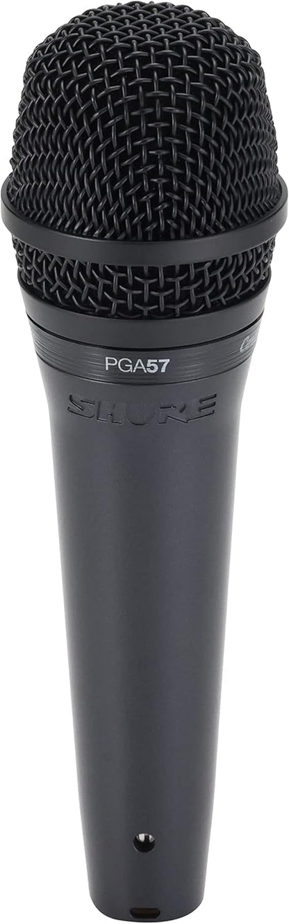 Shure PGA57-XLR Dynamic Instrument Microphone XLR Cable