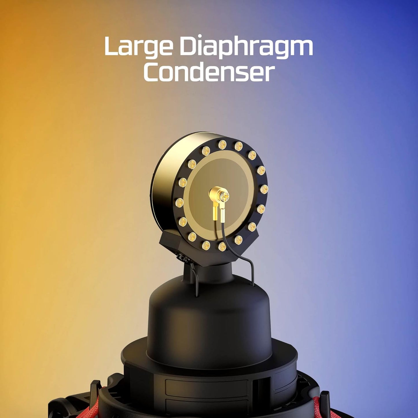 HyperX ProCast Large Diaphragm XLR Condenser Microphone Renewed