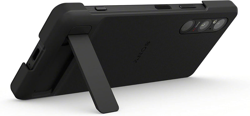 Sony XQZCBDQ/B Official Xperia 1 V Case with Stand - Black — main product image
