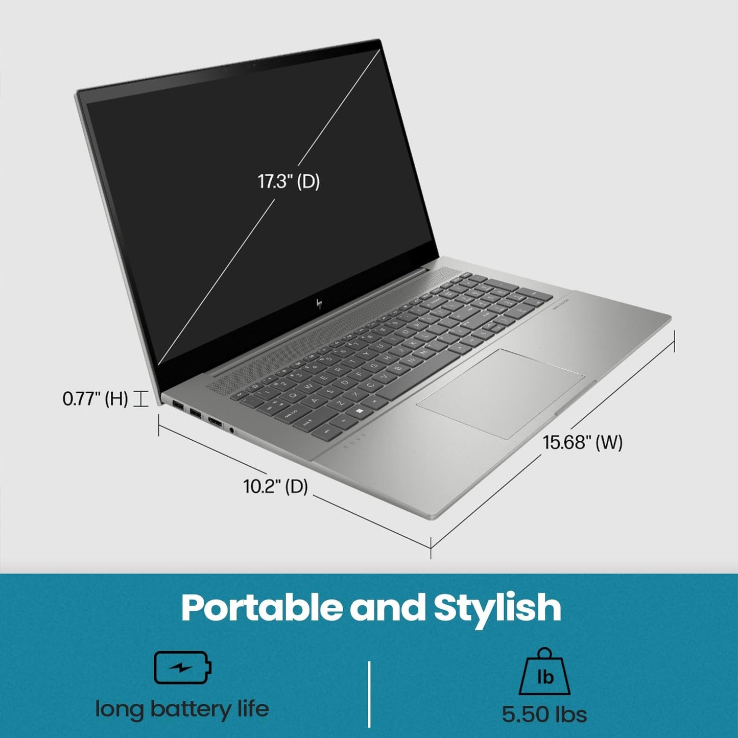 HP TPN-C160_537Z6AV Envy Laptop i7 RTX 3050 Touchscreen