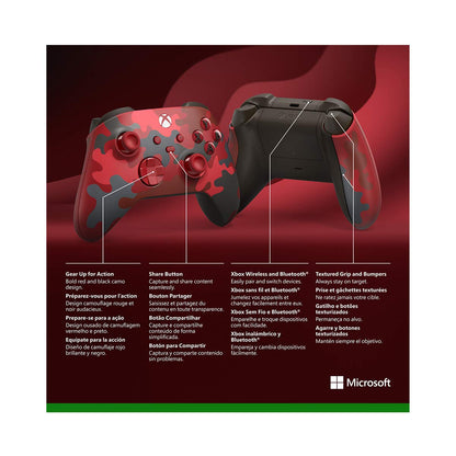Microsoft QAU-00016 Xbox Wireless Controller Daystrike Camo