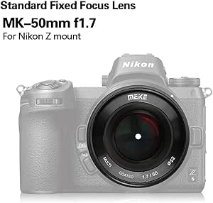 Meike 50mm f/1.7 Nikon Z-Mount Manual Focus Lens