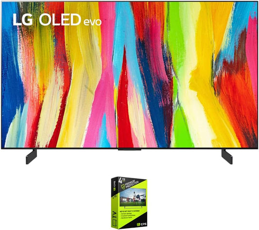 LG OLED65C2PUA 65-Inch 4K Smart OLED TV Bundle