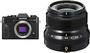 Fujifilm X-T30 Body with XF23mmF2 Lens Black