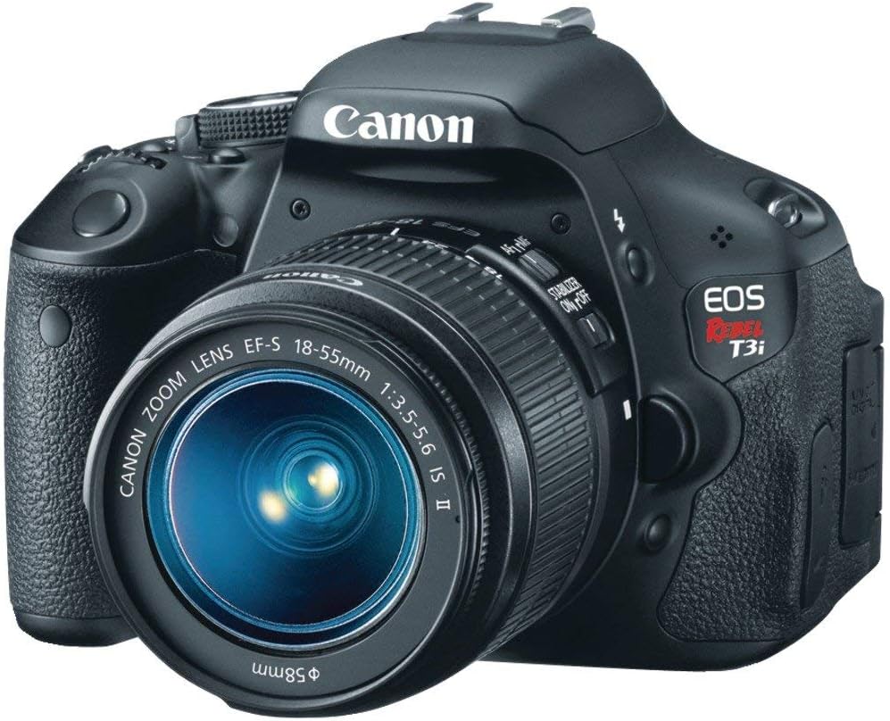 Canon 600D EOS Rebel T3i DSLR 18-55mm Lens Renewed
