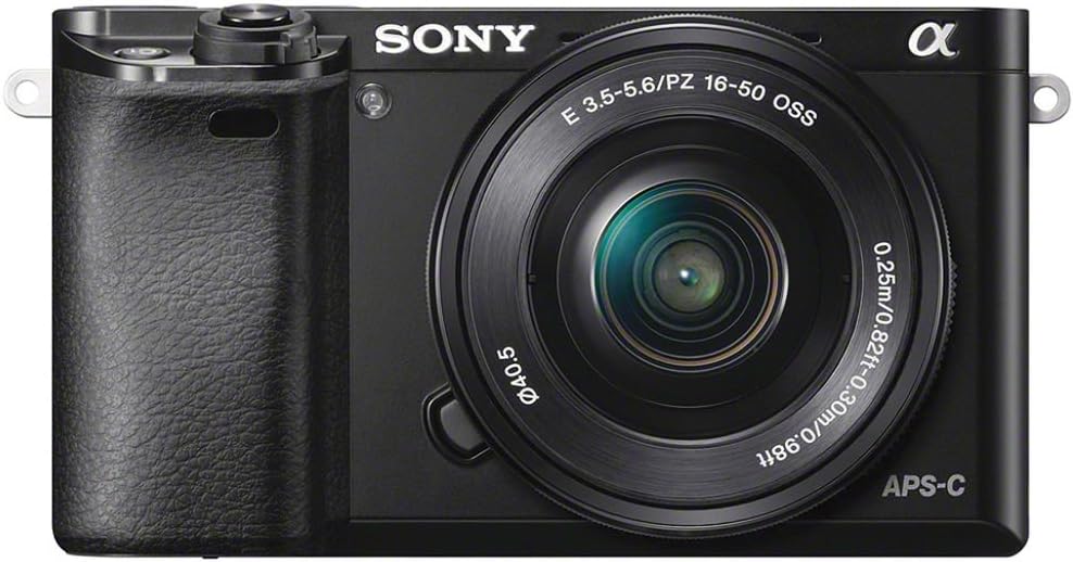Sony ILCE6000L/B Alpha a6000 Mirrorless Camera with 16-50mm Lens