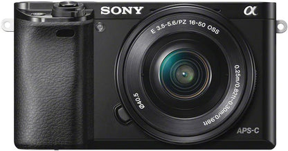 Sony ILCE6000L/B Alpha a6000 Mirrorless Camera with 16-50mm Lens