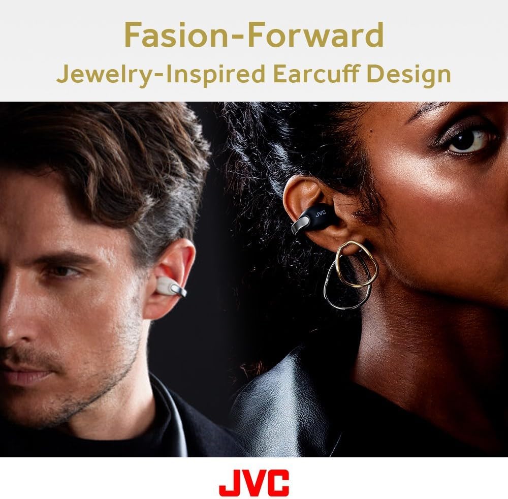 JVC HANP1T Nearphones Open Ear Wireless Earbuds