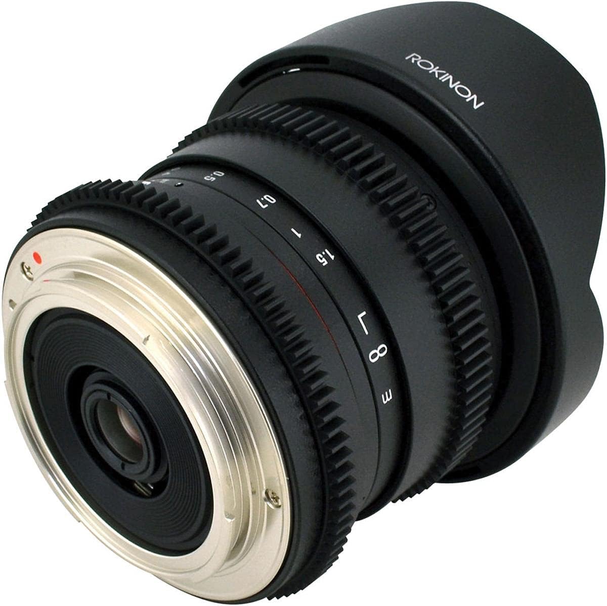 Rokinon RKHD8MV-C HD 8mm T3.8 Fisheye Lens Canon - Cine Lens