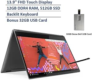 Lenovo c930 Yoga 13.9" FHD Touchscreen Laptop - i7, 12GB RAM, 512GB SSD, Pen