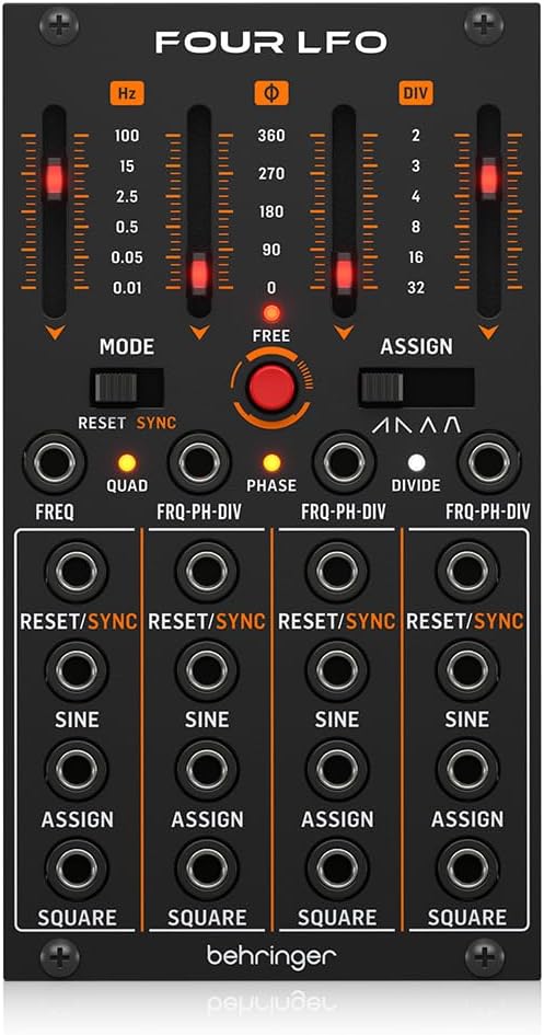 Behringer FOUR LFO 4-Channel Eurorack LFO Module — main product image
