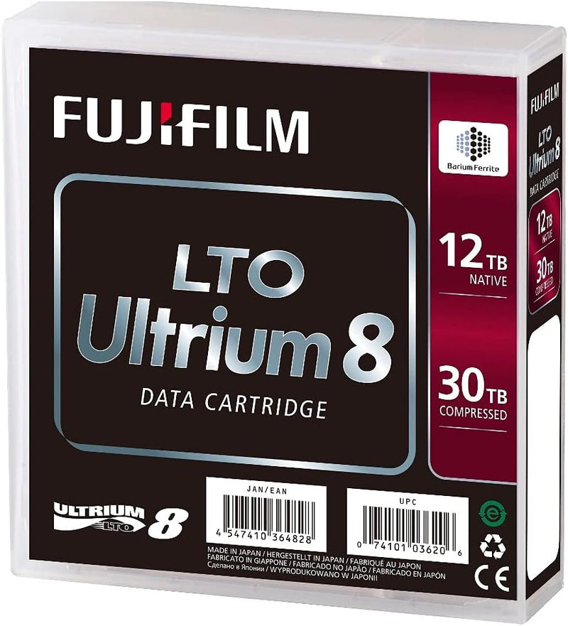 Fujifilm 16551221 LTO8 Ultrium 12TB Data Tape — main product image