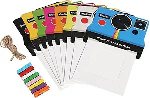 Polaroid Colorful Vintage Photo Frames for 3x4 Prints