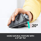 Logitech 910-005177 MX Ergo Wireless Trackball Mouse