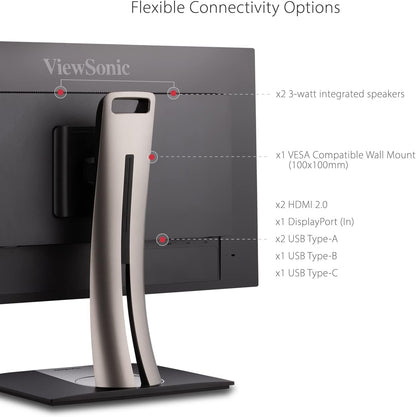 ViewSonic VP3256-4K 32-Inch UHD IPS Monitor