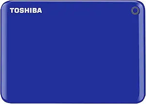 Toshiba HDTC810EL3AA Canvio 1TB USB 3.0 Portable Drive Blue — main product image