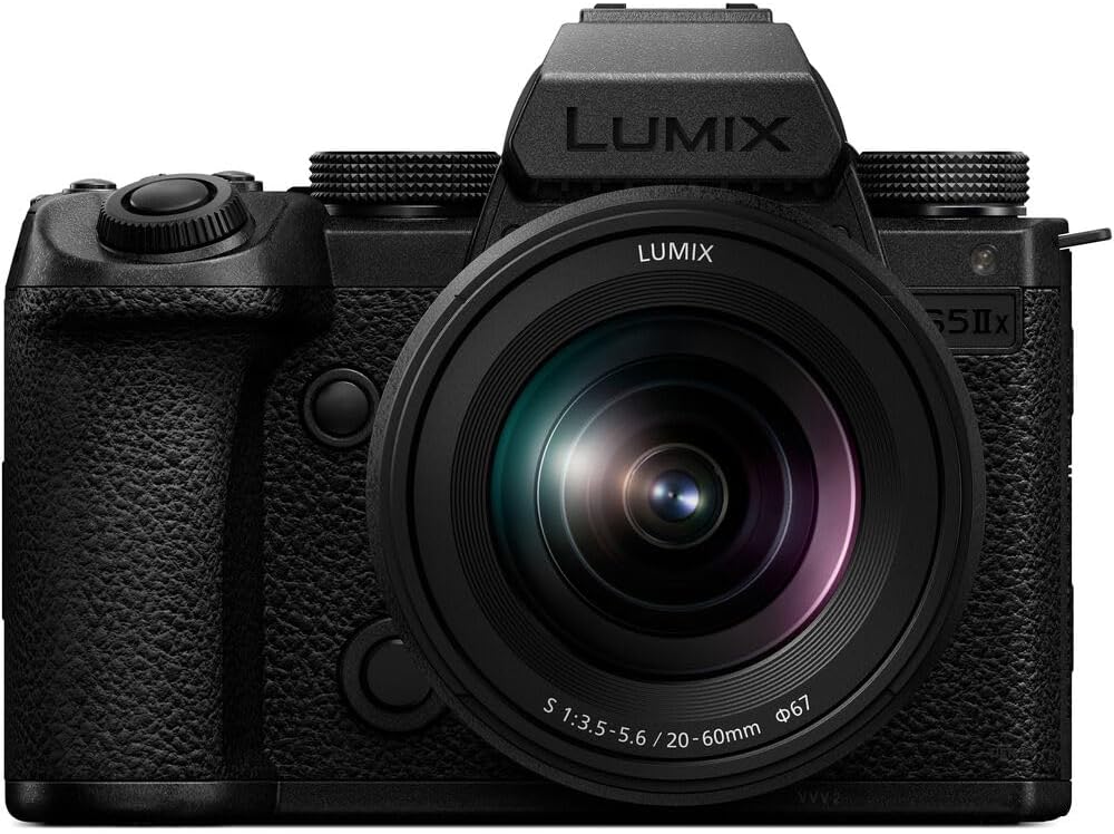 Panasonic DCS5M2XW/W Lumix S5 IIX Lens Kit Bundle