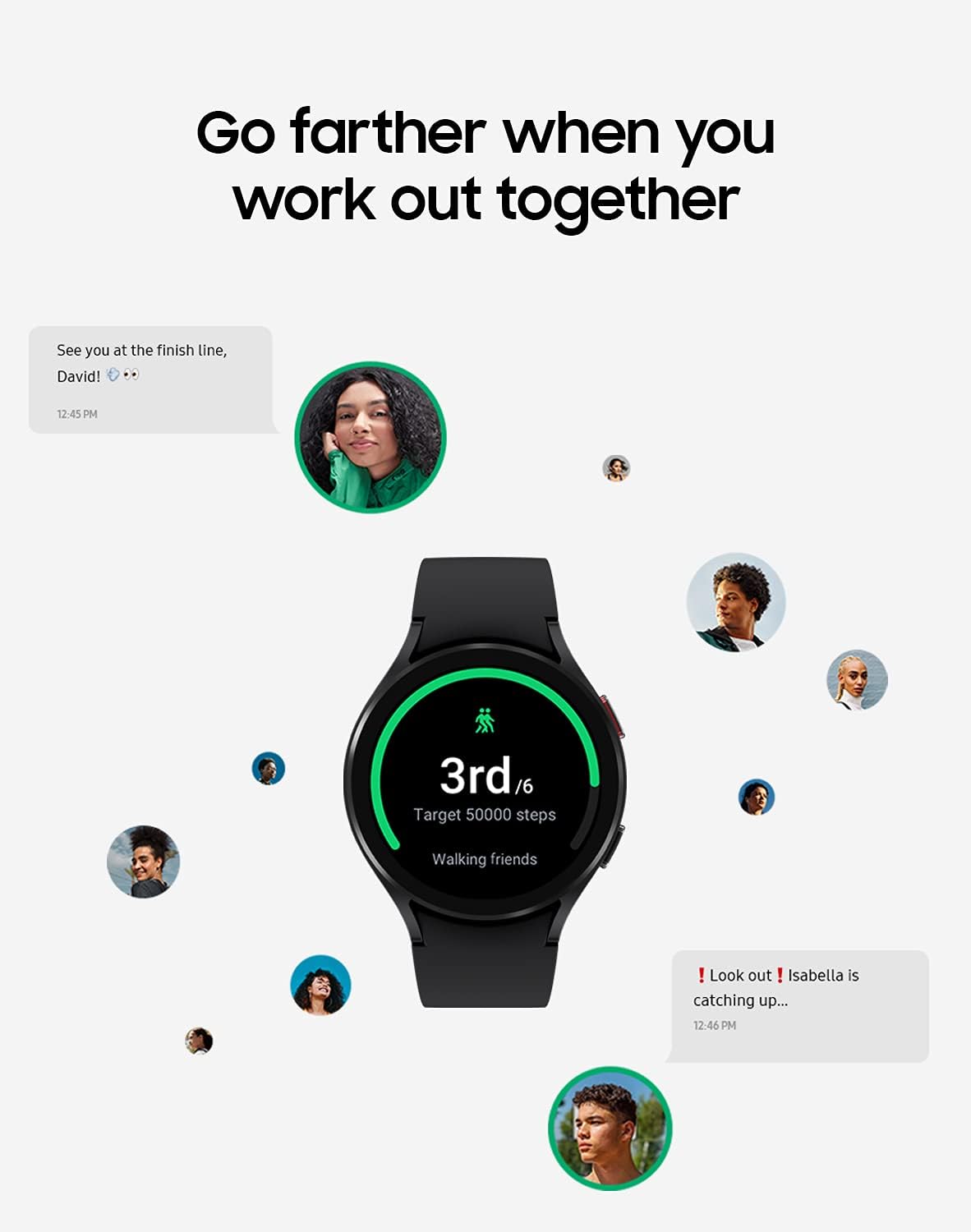 Samsung SM-R860NZKAXAA Galaxy Watch 4 40mm Black