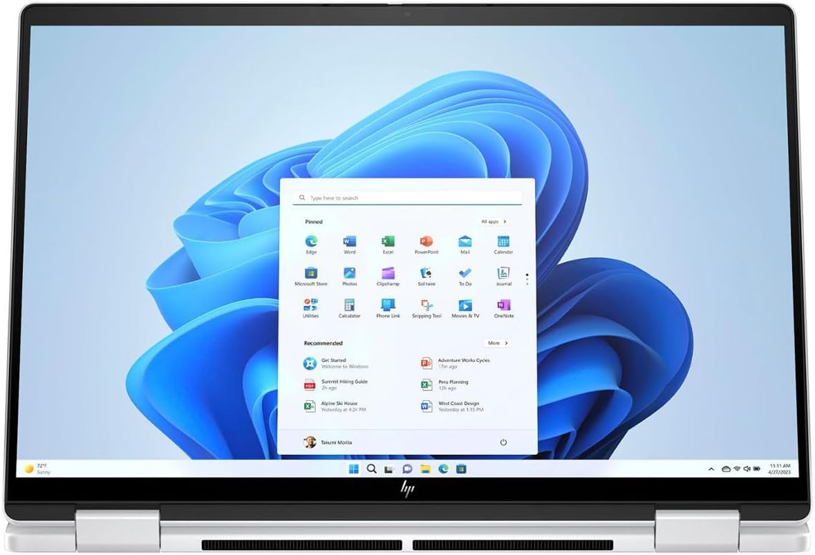 HP Envy x360 14" AI Copilot 2-in-1 Laptop Ryzen 7-8840HS