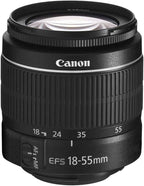 Canon 2000D (Rebel T7) DSLR Camera 18-55mm Lens Bundle