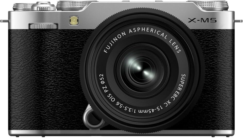 Fujifilm 16900771 X-M5 Mirrorless Camera with 15-45mm Lens Kit