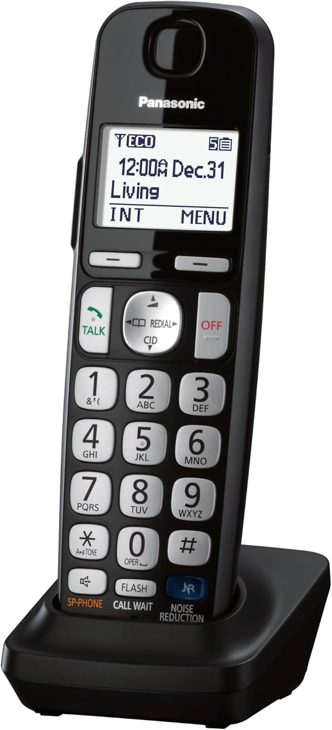 Panasonic KX-TGEA20B Cordless Phone Handset Accessory — main product image