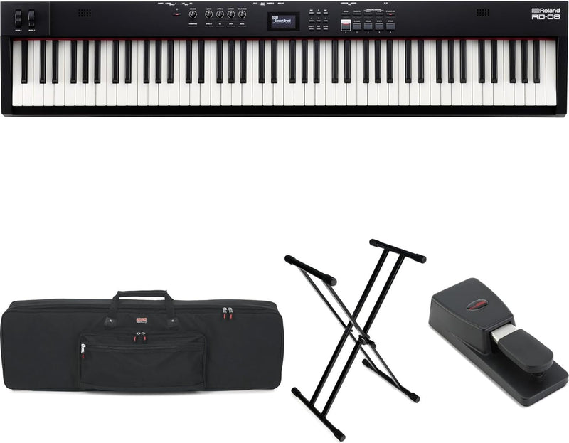 Roland RD-08 88-key Digital Stage Piano Bundle — main product image
