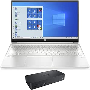 HP Pavilion 15z-eh100 Laptop Ryzen 7 64GB 128GB SSD + Dock