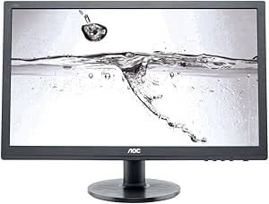 AOC e2460Sda 24-inch LED Monitor 1080p DVI VGA Speakers