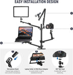 Neewer 10102920 Overhead Camera Stand Desk Mount