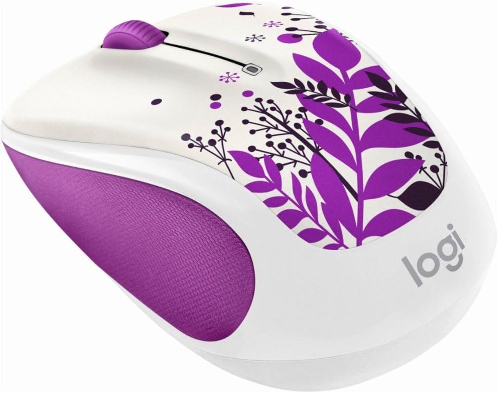 Logitech 910-005345 M325 Wireless Mouse Purple Peace