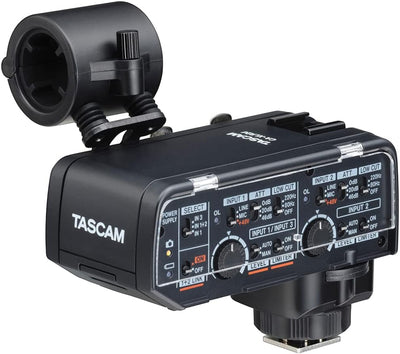 Tascam CA-XLR2d-F Fujifilm XLR Microphone Adapter for Cameras