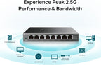 TP-Link TL-SG108S-M2 8-Port 2.5G Multi-Gigabit Ethernet Switch