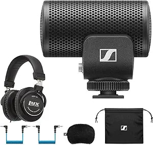 Sennheiser MKE200 On-Camera Microphone & Headphones Kit — main product image