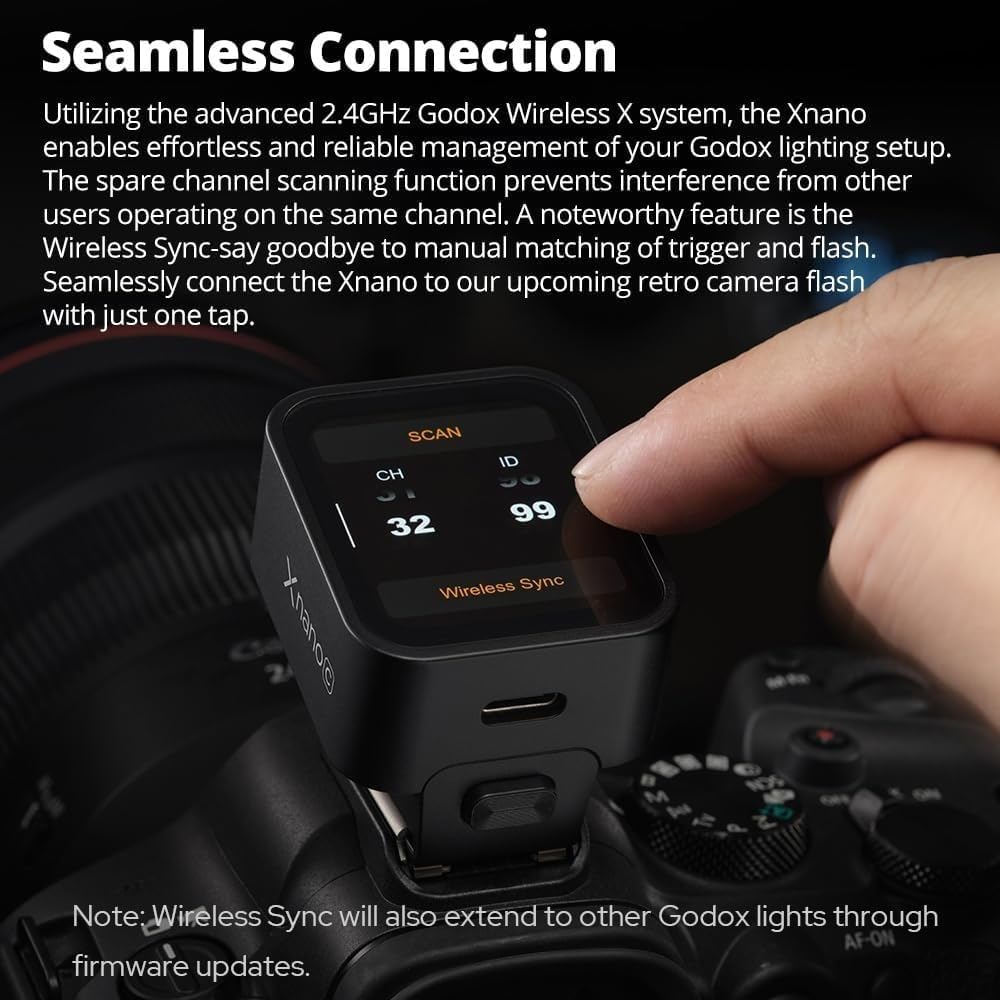Godox X3 Trigger for Sony 2.4G TTL Touch Screen
