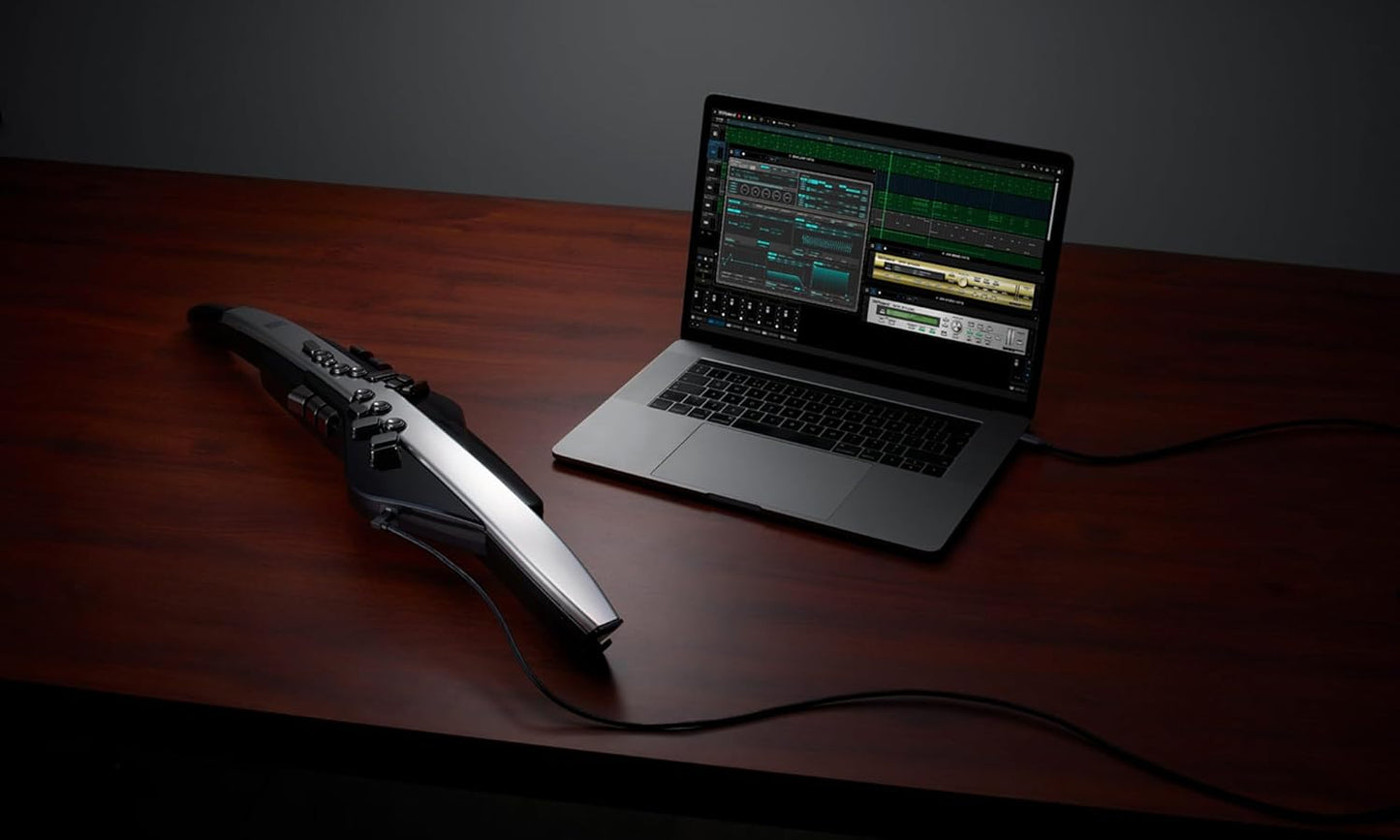 Roland AE-30 Aerophone Pro Digital Saxophone Bundle