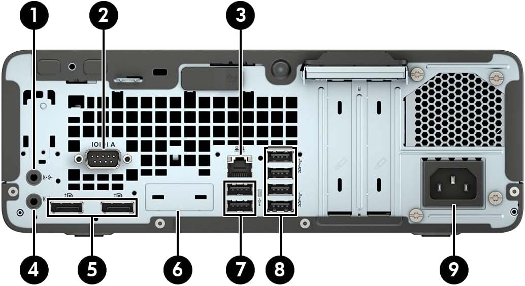 HP ProDesk 600G5 SFF i5 Desktop PC, Renewed