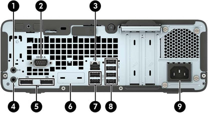 HP ProDesk 600G5 SFF i5 Desktop PC, Renewed