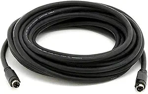 Monoprice 102415 25FT S-Video Cable Gold Plated