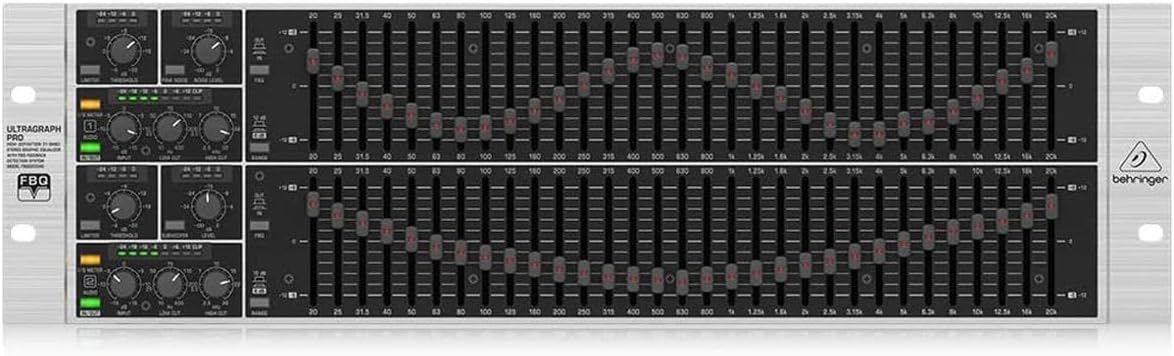 Behringer FBQ6200HD 31-Band Stereo Graphic Equalizer