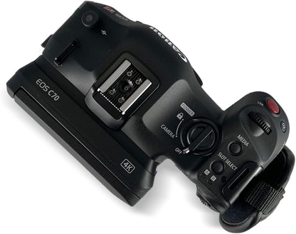 Canon EOS C70 Cinema Camera RF Lens Mount Bundle (Renewed)
