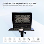 FEELWORLD KT-TP10 10-inch Portable Folding Teleprompter