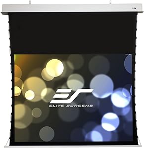 Elite Screens ITE114XW2-E20 Evanesce Tension In-Ceiling Projector Screen