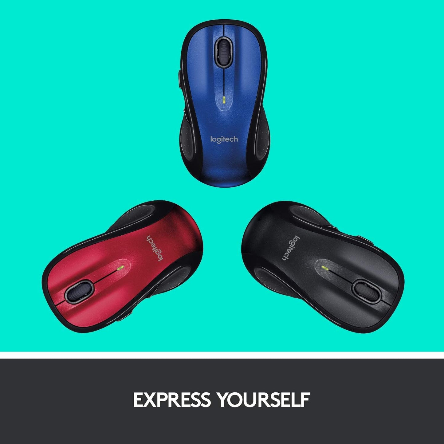 Logitech 910-004554 M510 Wireless Ergonomic Mouse