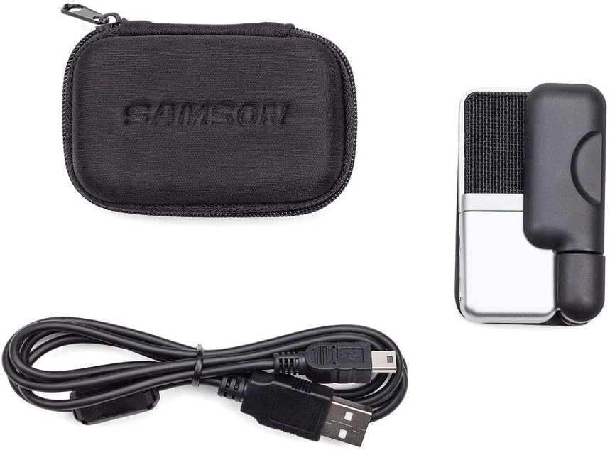 Samson GOMICS Go Mic Portable USB Condenser Microphone Bundle