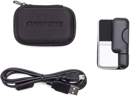 Samson GOMICS Go Mic Portable USB Condenser Microphone Bundle