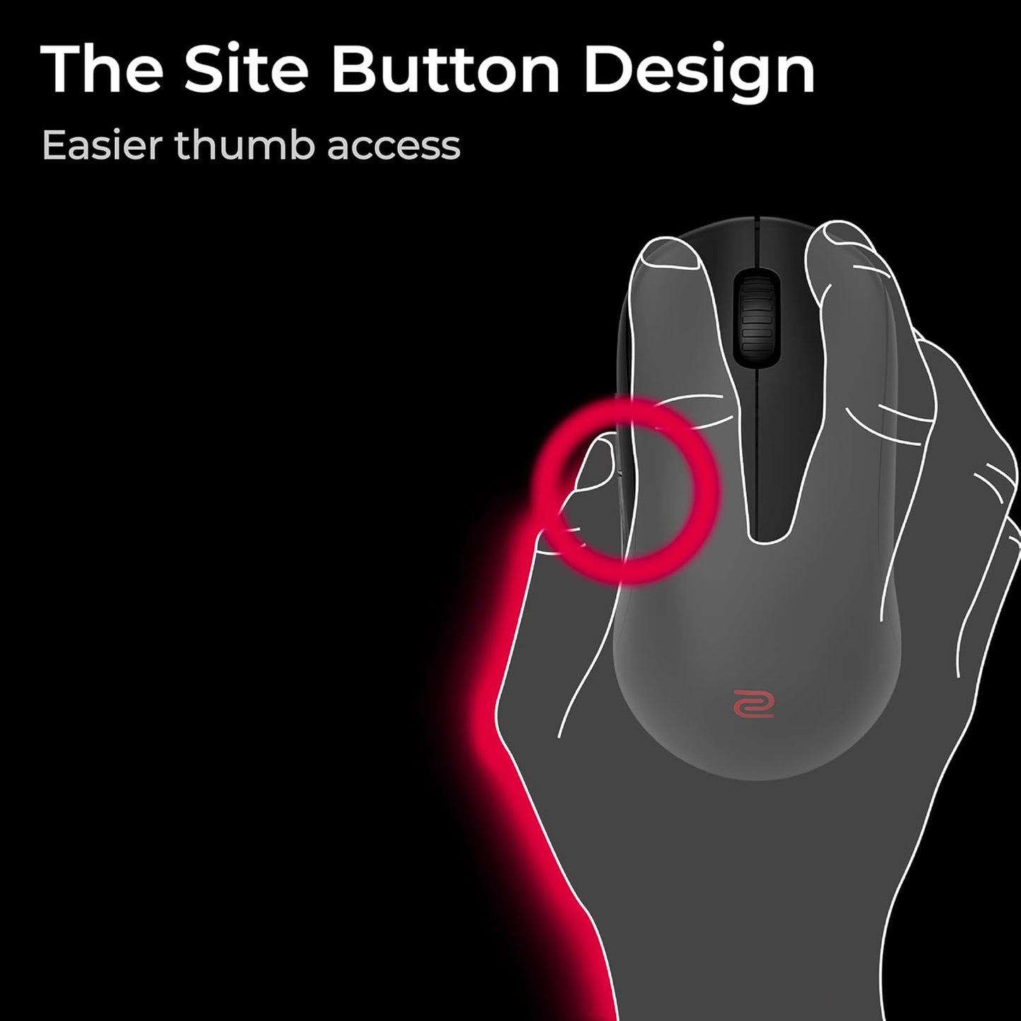 BenQ S2-DW Zowie 4K Wireless Esports Gaming Mouse