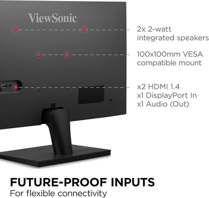 ViewSonic VA2715-2K-MHD 27 Inch 1440p QHD Monitor