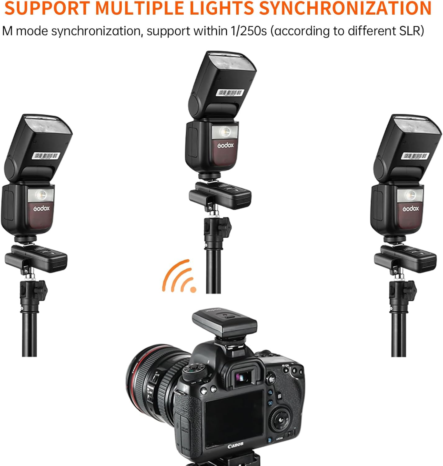Godox CT-16 Wireless Flash Trigger Dual Receiver Kit